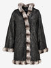 Mario Borsato Textured Coat with Faux Fur Inserts CVM26.6.32  Mario Borsato 