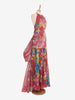 Lancetti Multicolor organza dress BR12523.14  Lancetti 