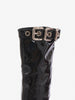 Miu Miu boot in black patent leather, 2000s CVM22.81.21  Miu Miu 