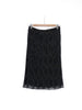 Y2K Valentino black skirt with sequins MR22022022.6  Valentino 
