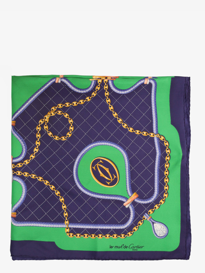Cartier Chain-printed Foulard WCV300625.26  Cartier 