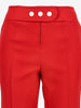 Courrèges Red Wool Slim Trousers MR120725.44  Courrèges 