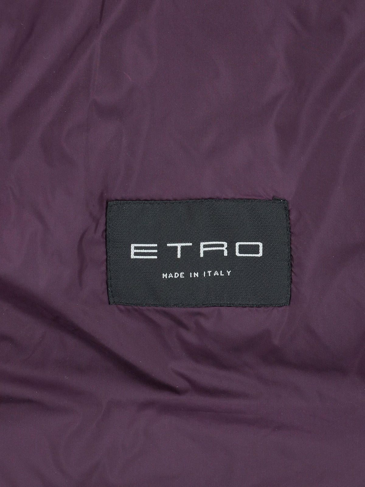 Etro Velvet-Effect Multicolor Puffer Jacket CVM26.22.37  Etro 