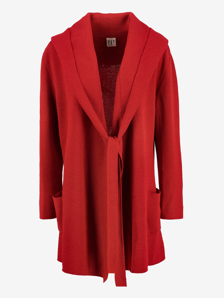Mondrian Red Cardigan