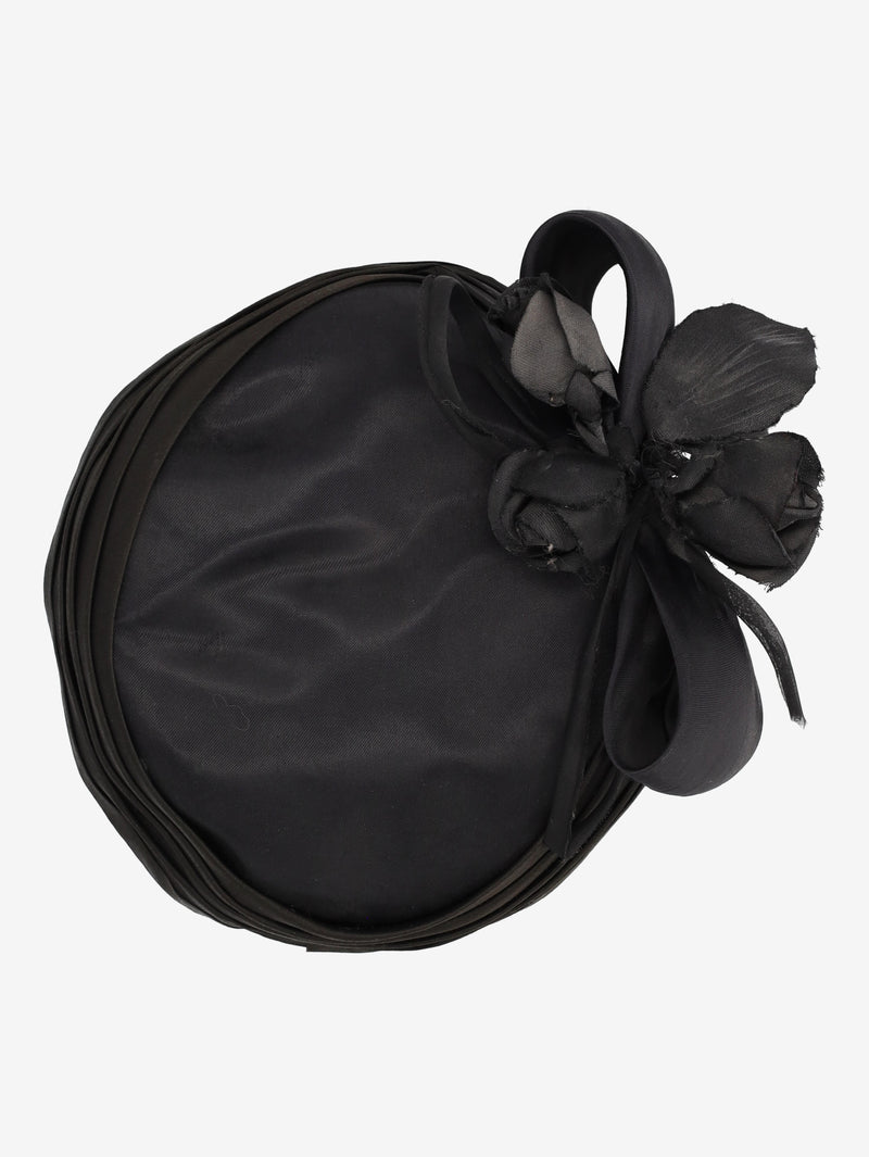 Vintage Bow & Floral Fascinator Hat W27526.155  Vintage 