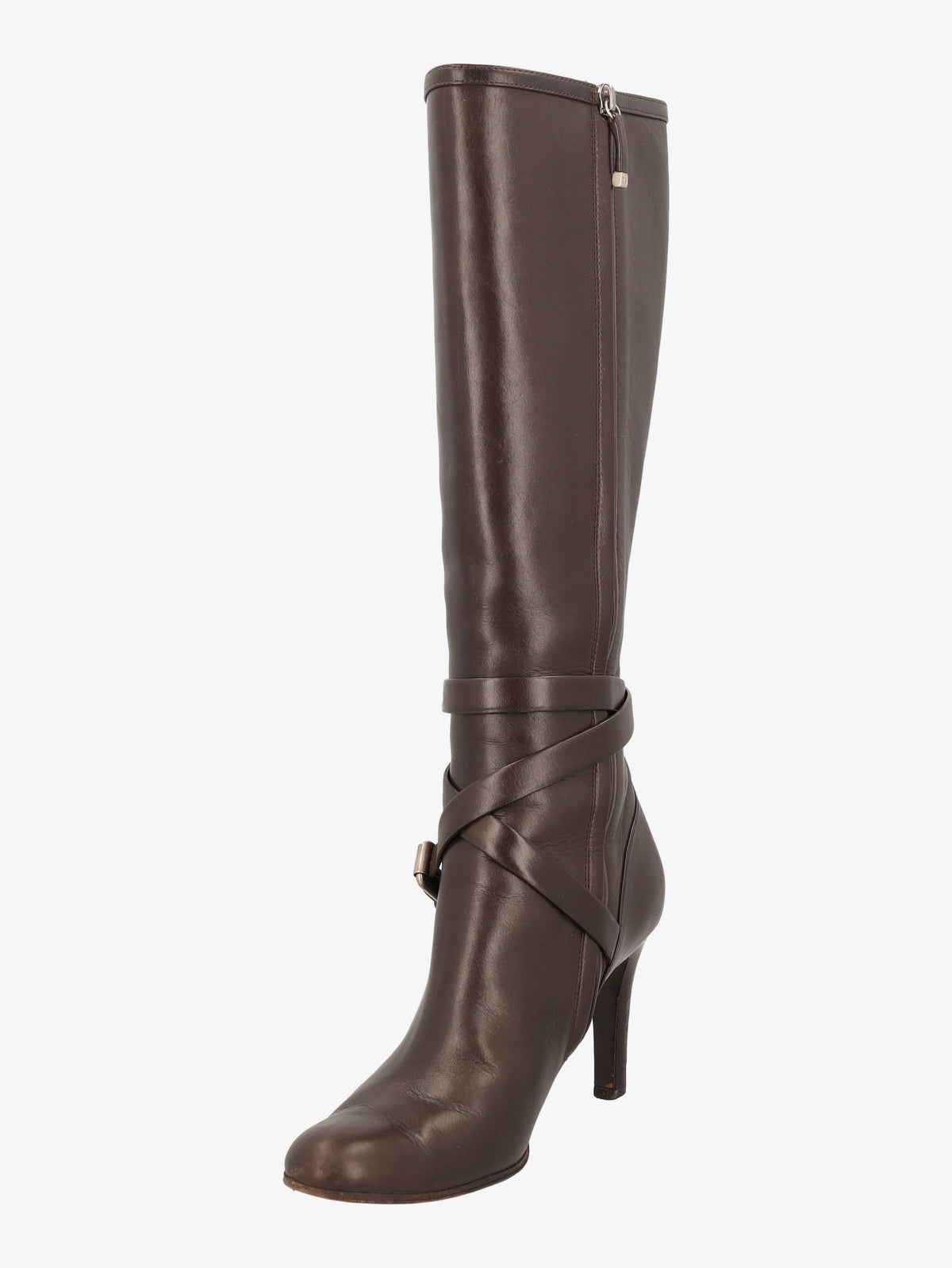 Ralph Lauren Boots in Brown Leather WCV161224_74  Ralph Lauren 