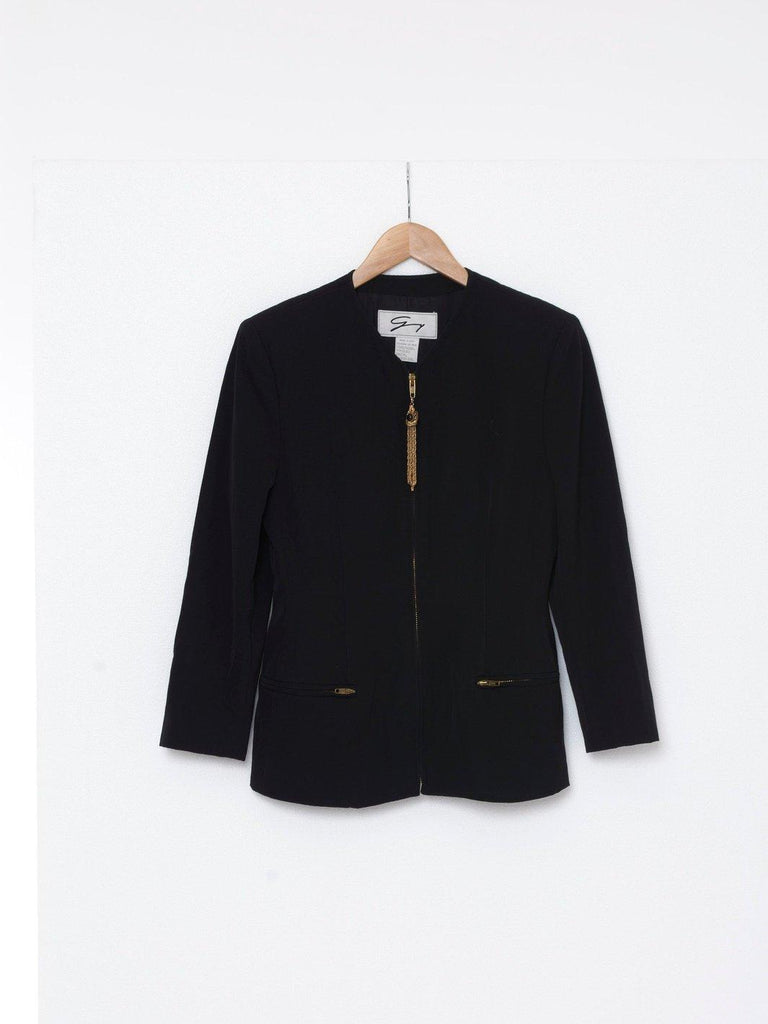 Black Genny jacket W22070613  Genny 
