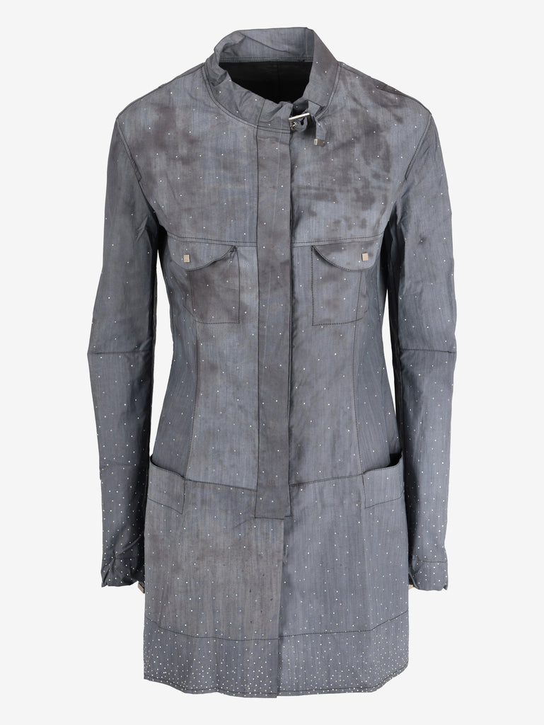 Fendi Trench Jacket With Gemstones W2511.118.15  Fendi 