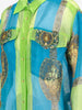 Versus Versace 1990s Shirt in Silk Organza MR205443  Versace 