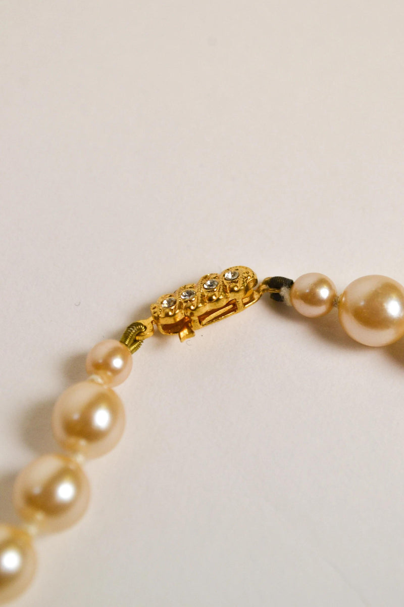 Vintage Pearl Necklace W22041403  Vintage 