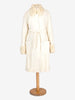 Fendi White Coat With Fur W2511.62  Fendi 