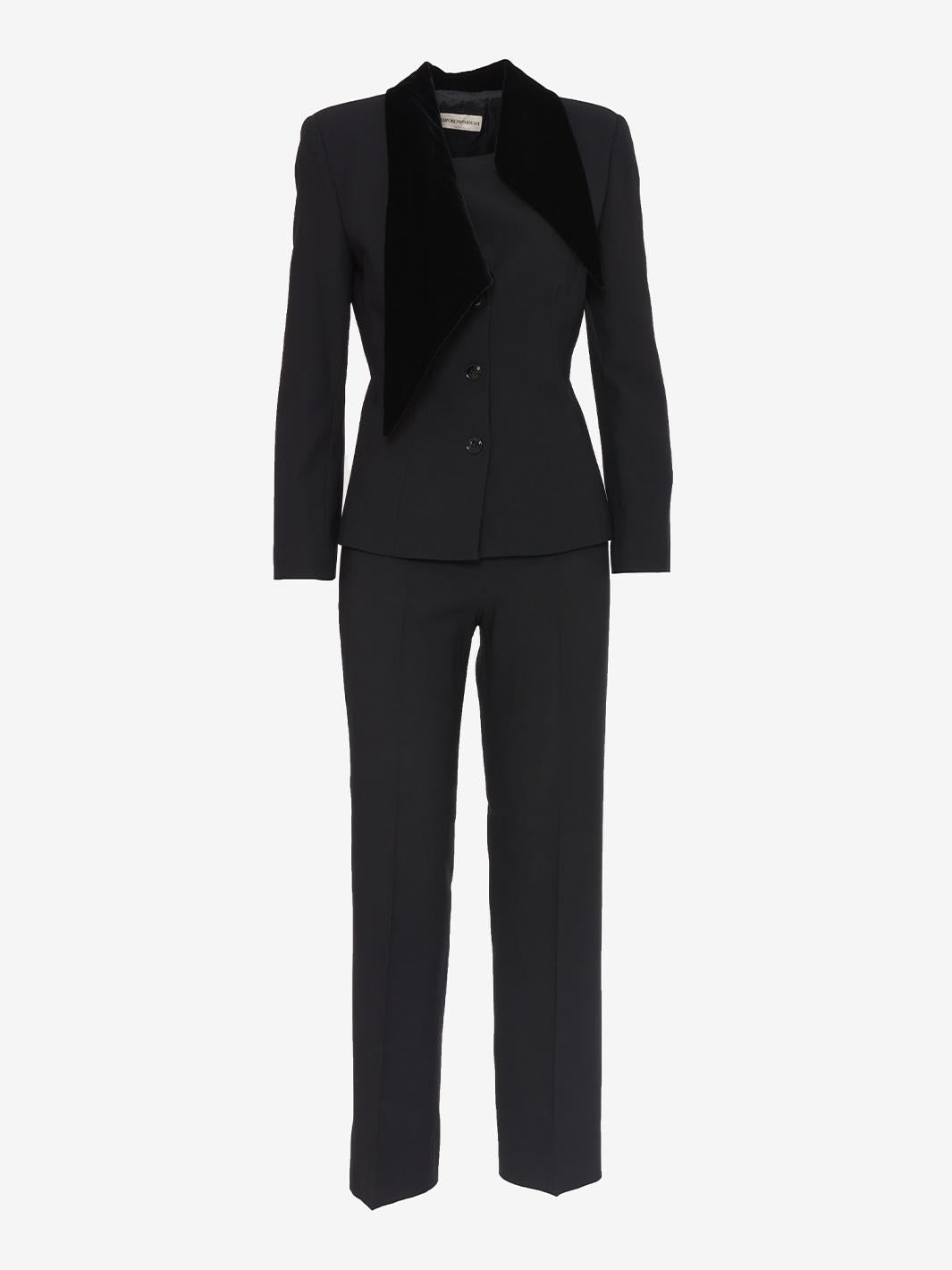 Emporio Armani Tailleur 黑色