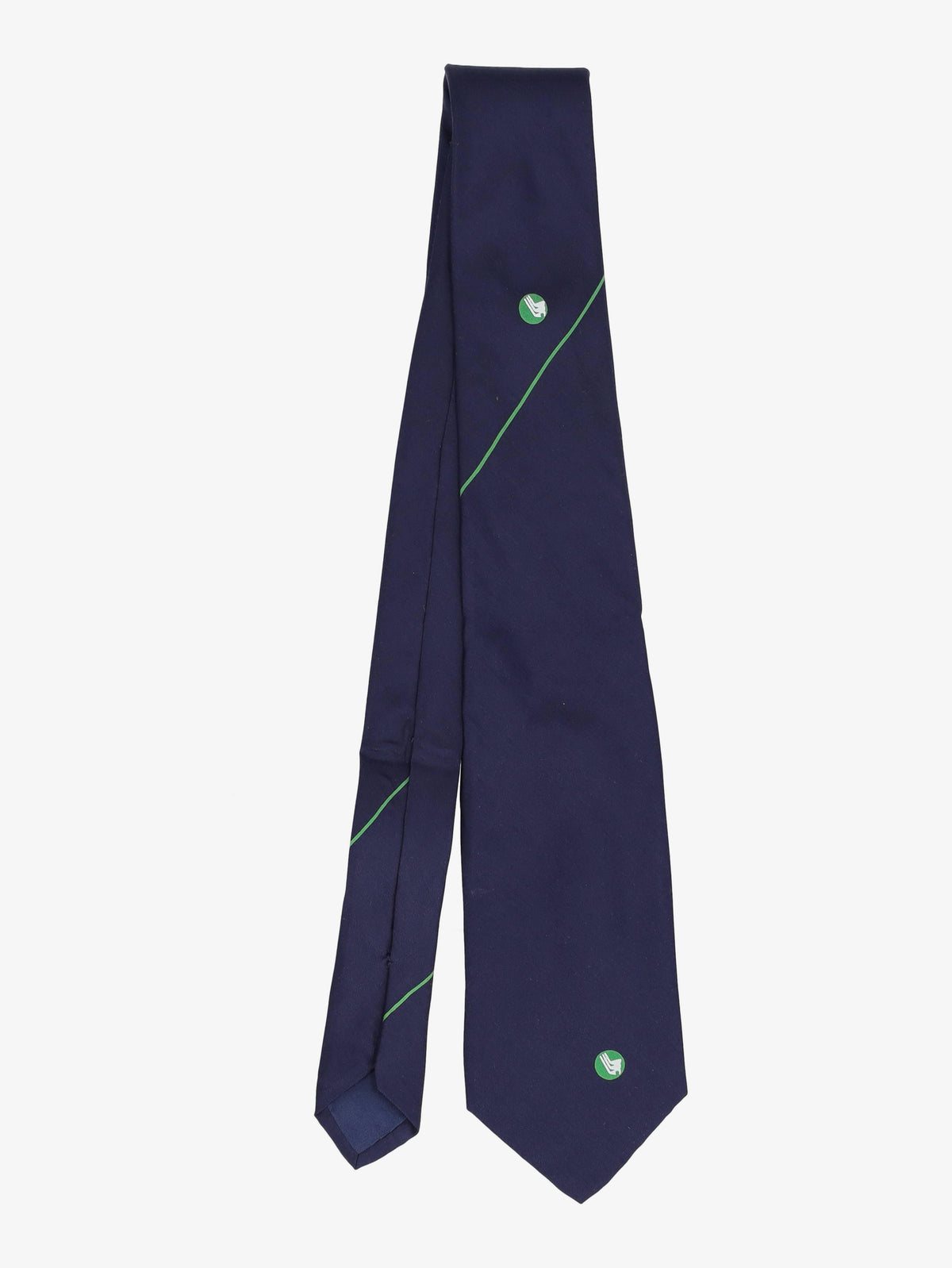 Vintage Blue Navy Tie