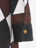 Roberta Di Camerino Rhombus Print Dress
