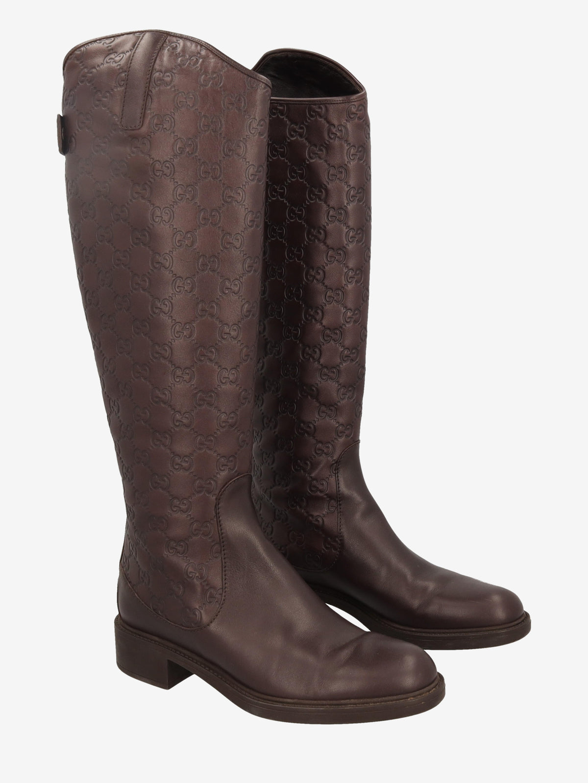 Gucci Monogram Boots CVM23.10.7  Gucci 