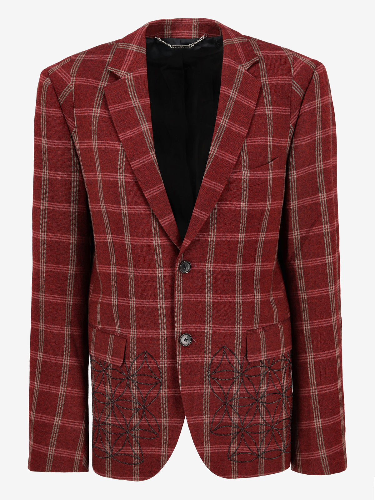 Richmond Checked Blazer WCV250809.04  John Richmond 