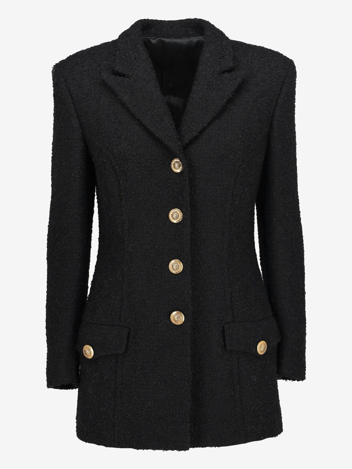 Versace Black Wool Skirt Suit MR260326.18  Versace 