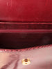 Vintage Burgundy Lizard Shoulder Bag WCV300625.36  Vintage 