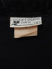Courrèges black corduroy jumpsuit