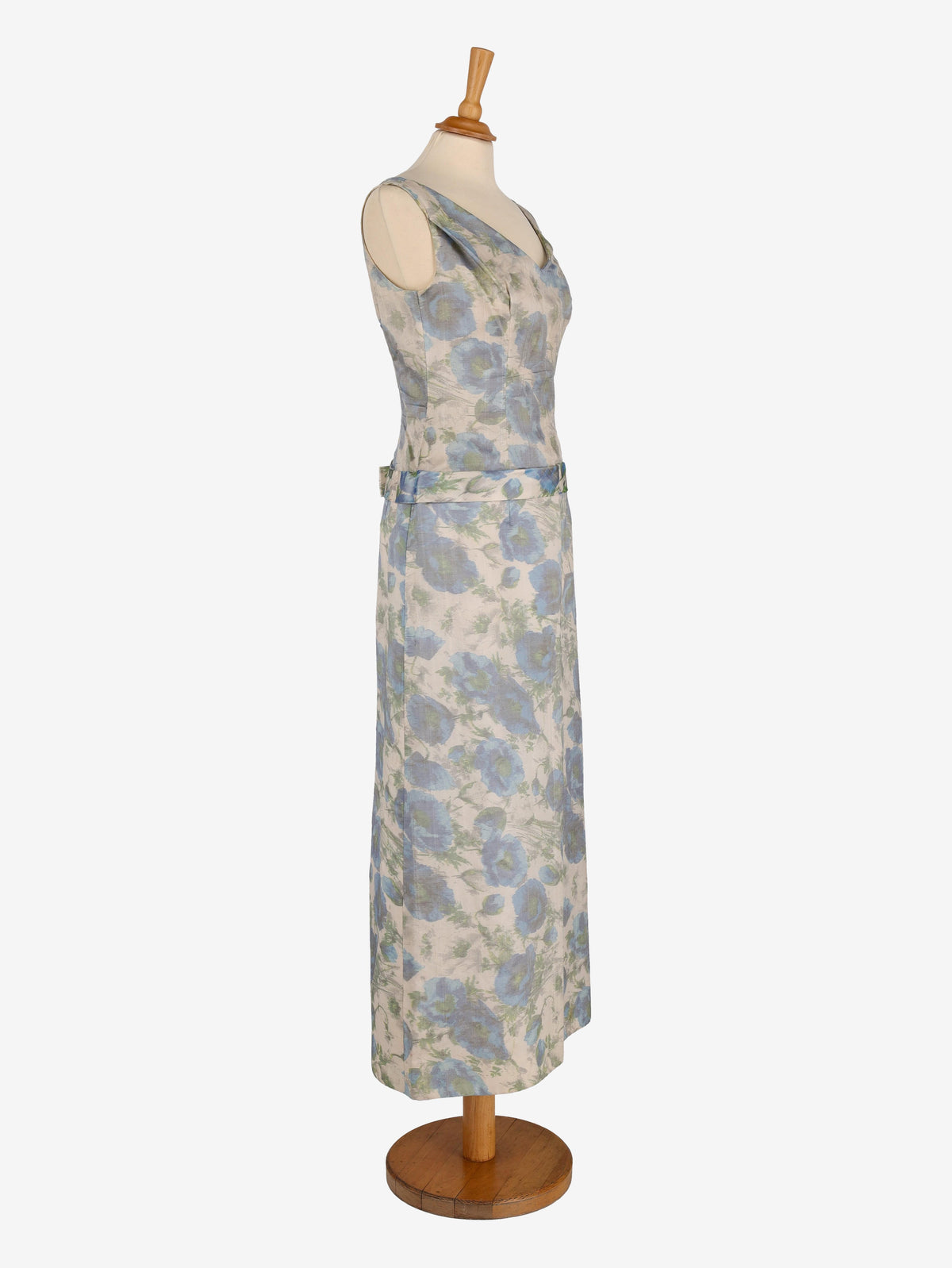 Vintage Flower Patterned Dress - 60s 20082024.9  Vintage 