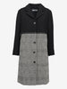 Jil Sander Two-Tone Wool Blend Coat CVM26.22.5  Jil Sander 