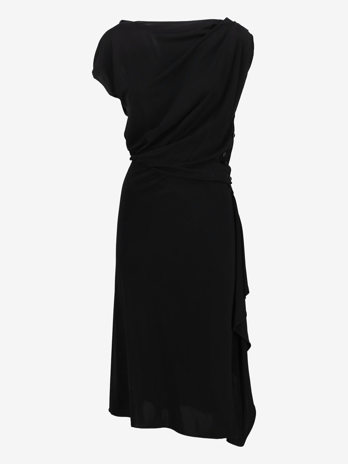 Vionnet Draped Black Dress WCV30052025.15  Vionnet 
