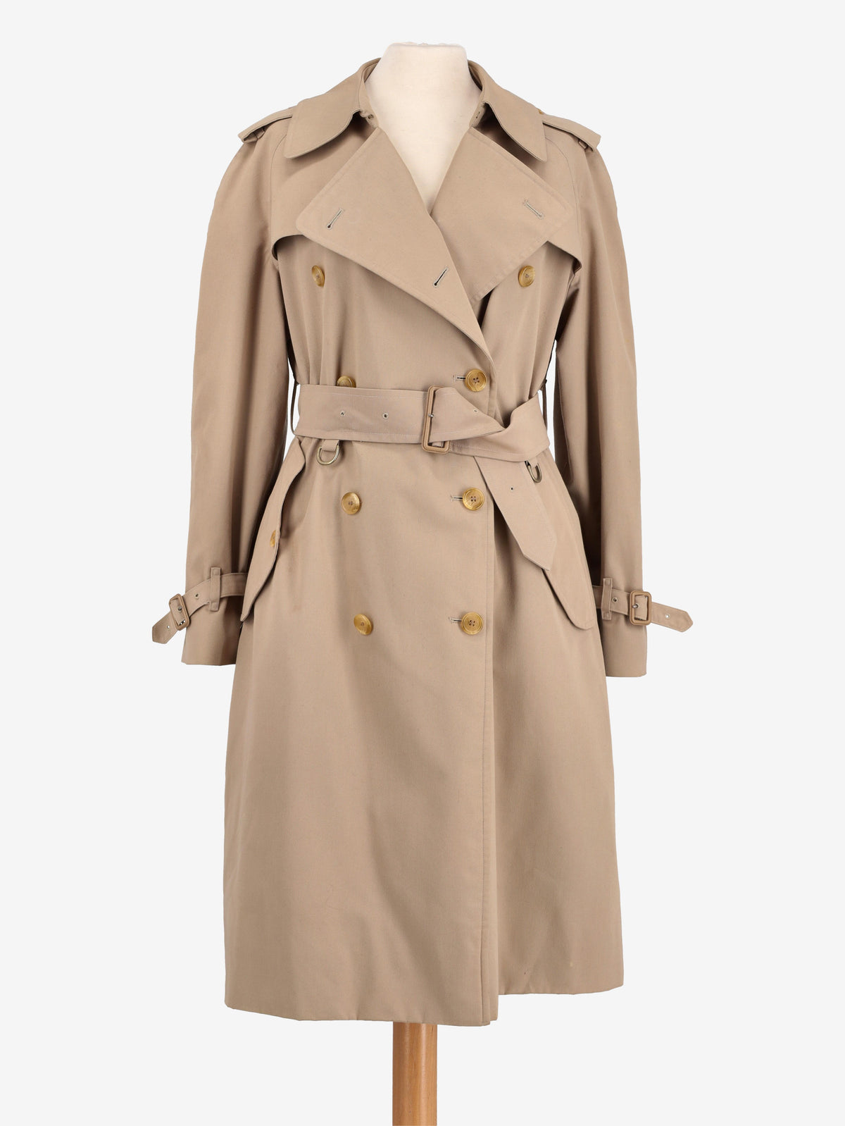 Burberry Beige Trench Coat W24121251  Vintage 