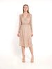 1970s Missoni silk knit dress with floral pattern