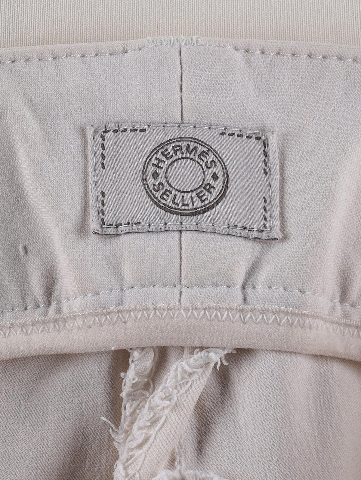 Hermès White Riding Trousers MR200625.42  Hermes 