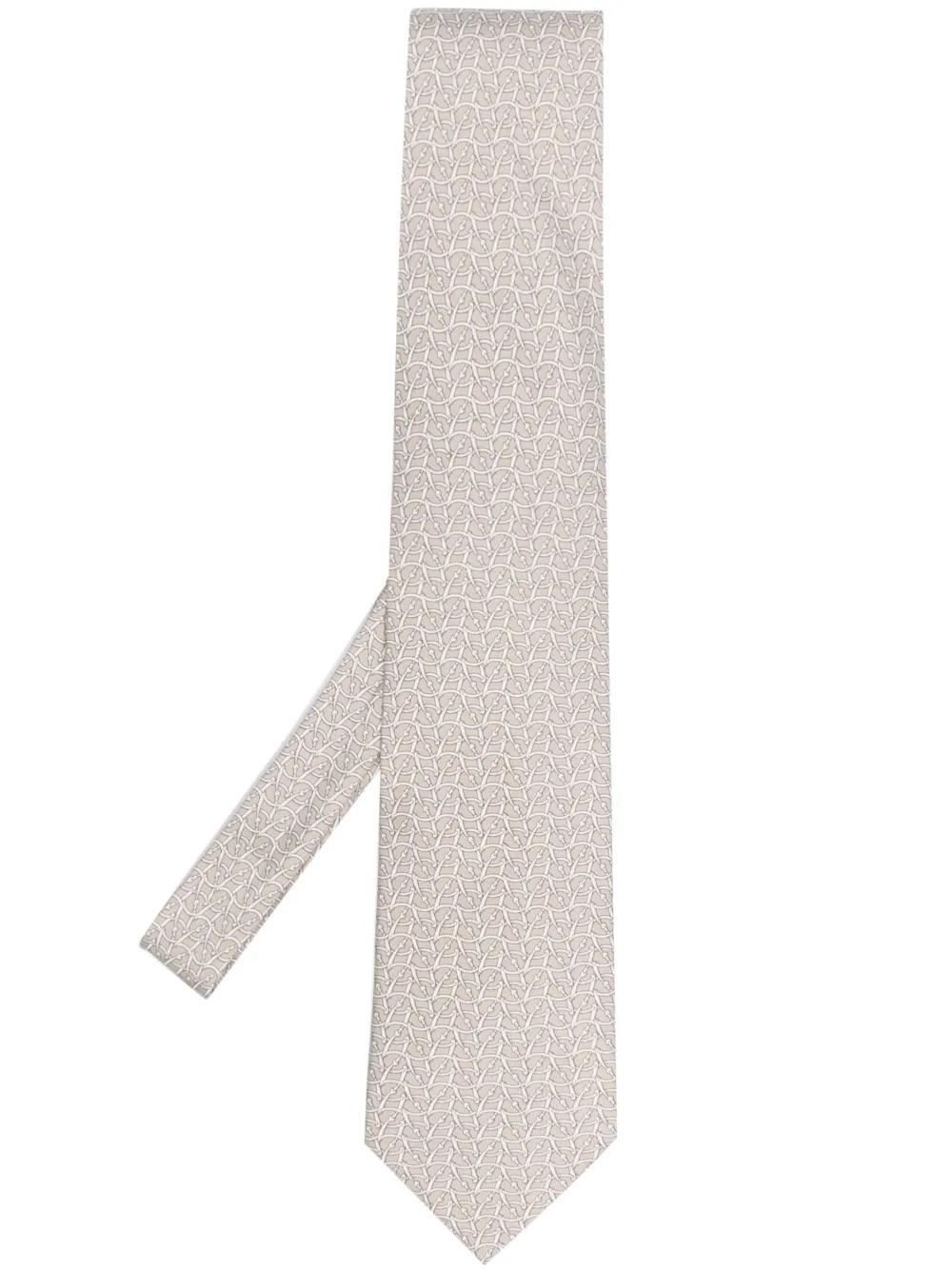 Hermès Patterned Tie U235-25.104  Hermès 