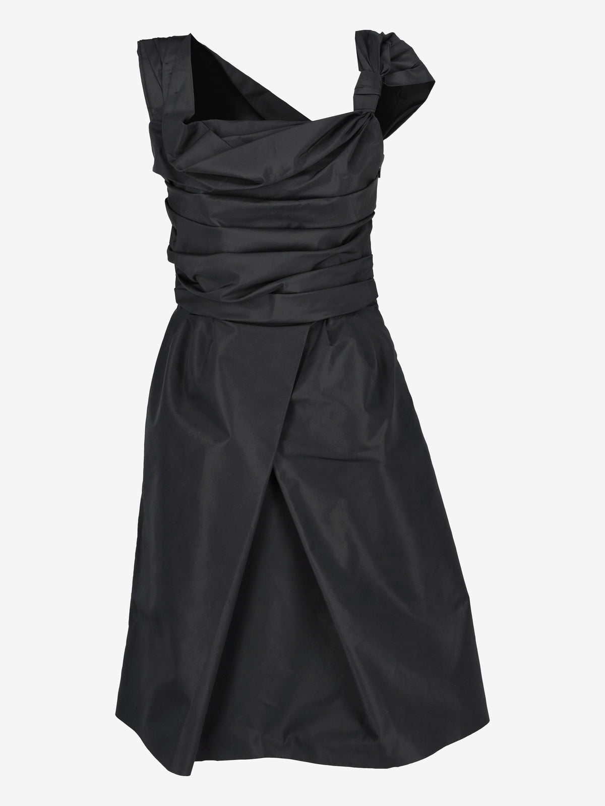 Prada Ruffled Elegant Dress 143224  Prada 