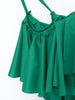 Y2K Alessandro De Benedetti green evening dress with ruffles W22051924  Alessandro De Benedetti 