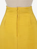 Abito nero e giallo Gianni Versace Couture