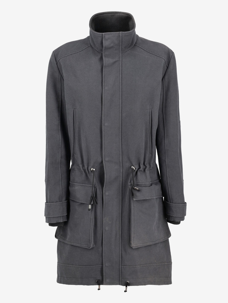 Vintage Ash Grey Parka WCV250801.01  Cristian Pellizzari 