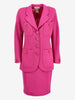 Vinatge Fuchsia Wool Suit WCV23051856  Vintage 