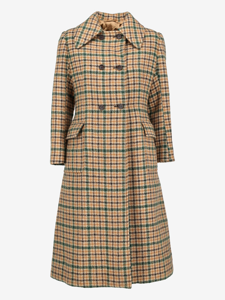 Vintage Wool Checkered Set MR110226.26  Vintage 