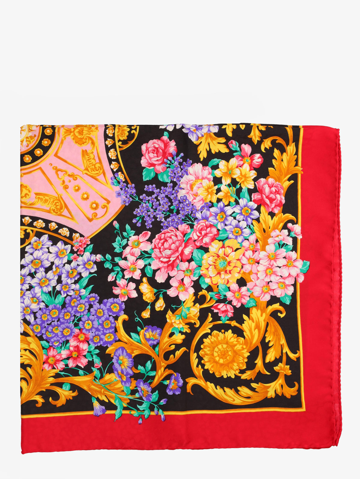 Vintage Baroque Print Foulard WCV300625.31  Vintage 