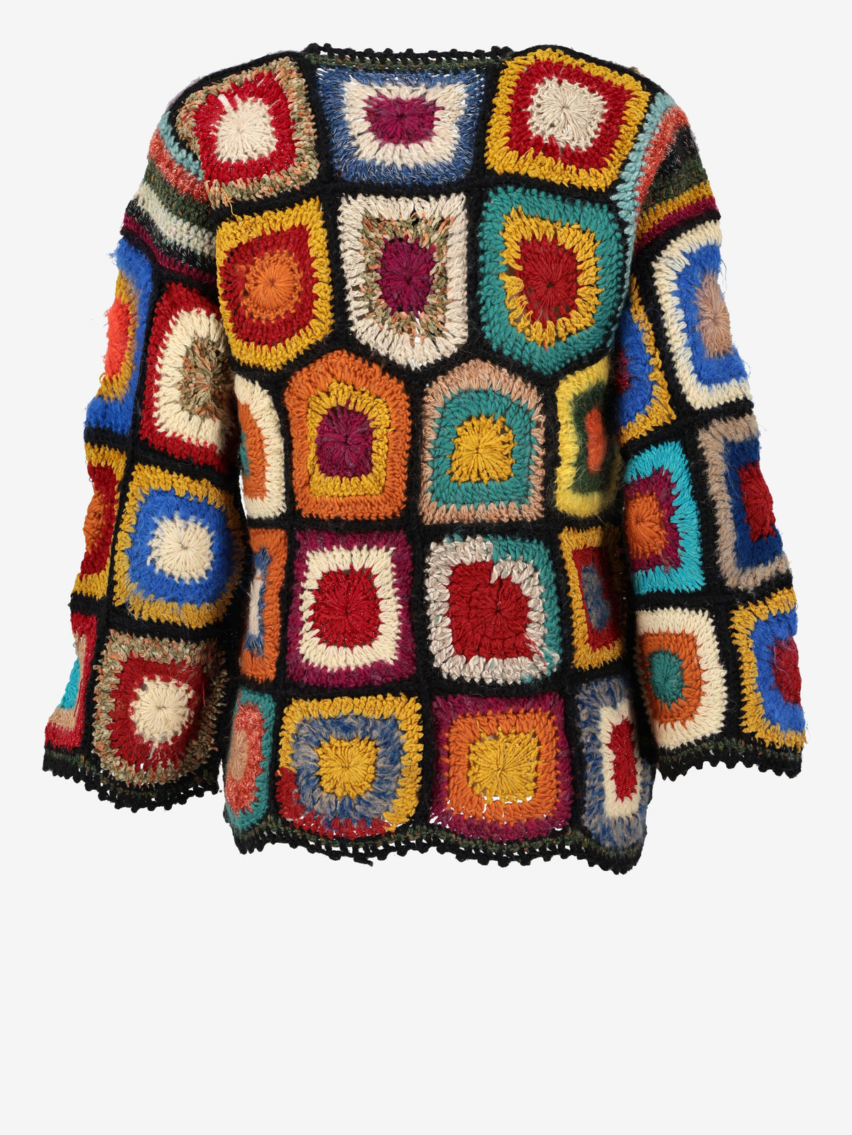 Moschino Multicoloured Crochet Cardigan W02122025.11  Moschino 