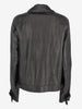 Larusmiani Black Snakeskin Leather Jacket WCV161224_63  Larusmiani 
