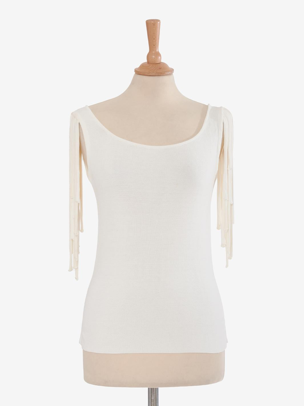 Maglia Emporio Armani con frange