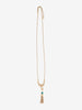 Chloé Gold-Tone Tassel Pendant Necklace W13426.105  Chloé 