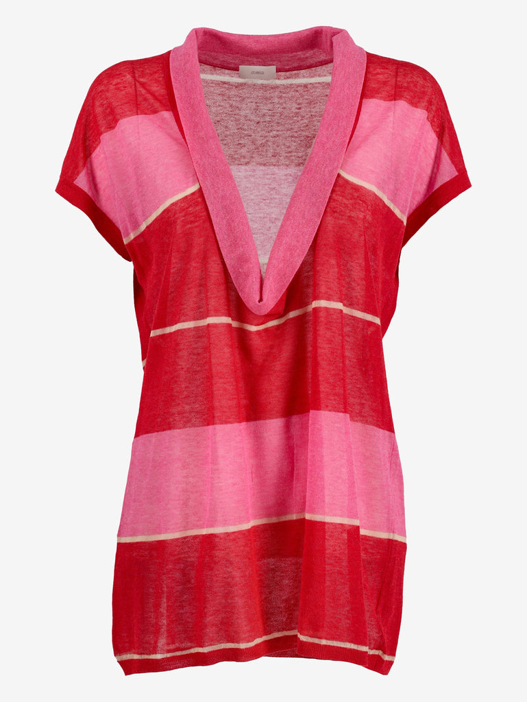 Malo Striped T-Shirt WCV241010387  Malo 