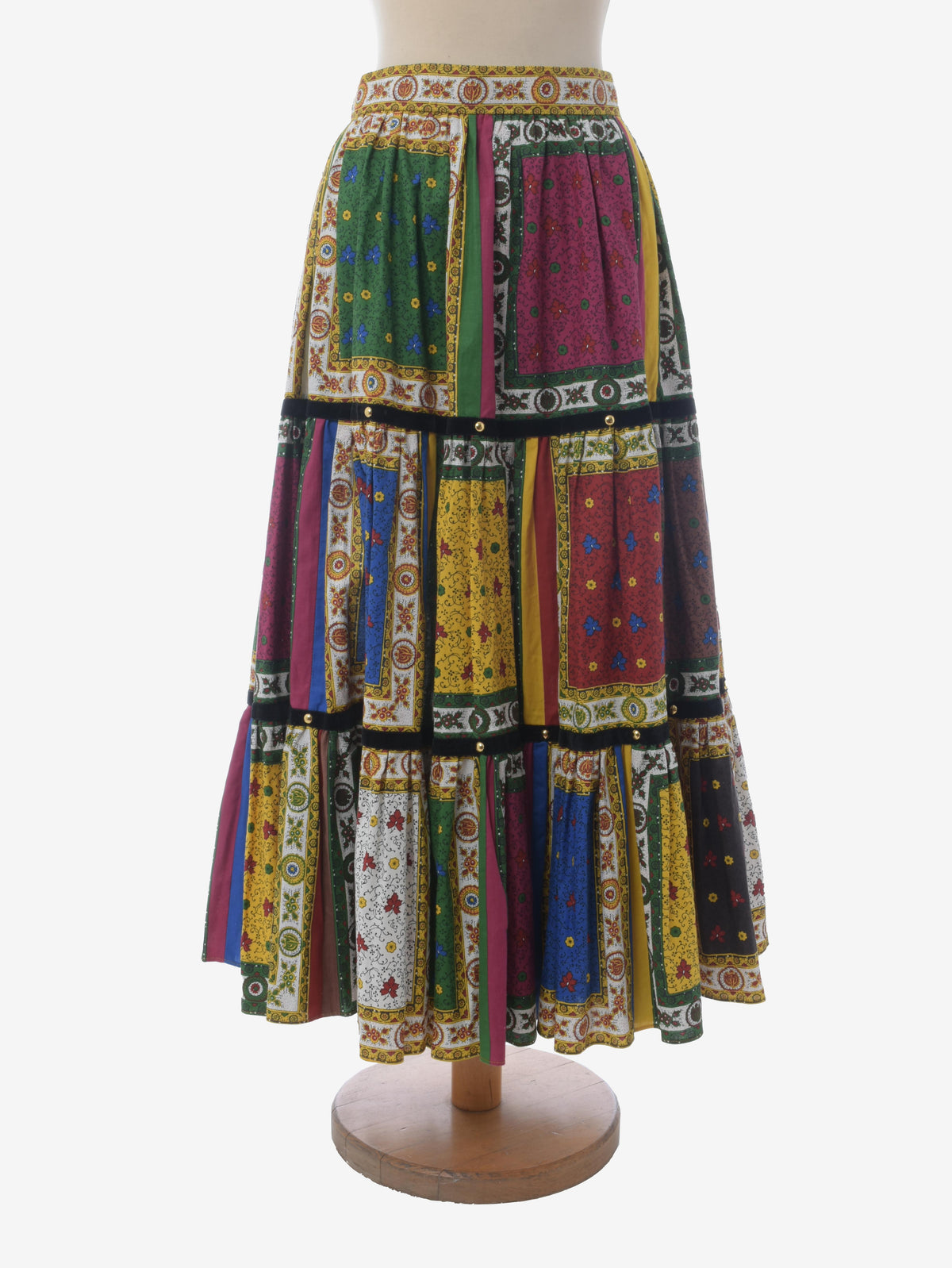 Souleiado Vintage Provencal Skirt WCV241010259  Souleiado 