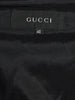 Giubbotto Y2K Gucci in nylon nero con cerniera