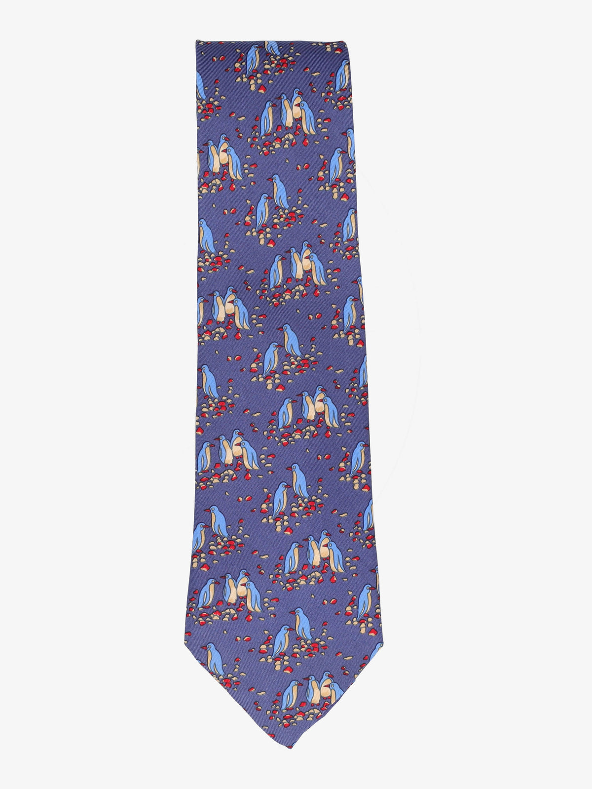 Hermès Penguin Print Tie 161225.37  Hermes 