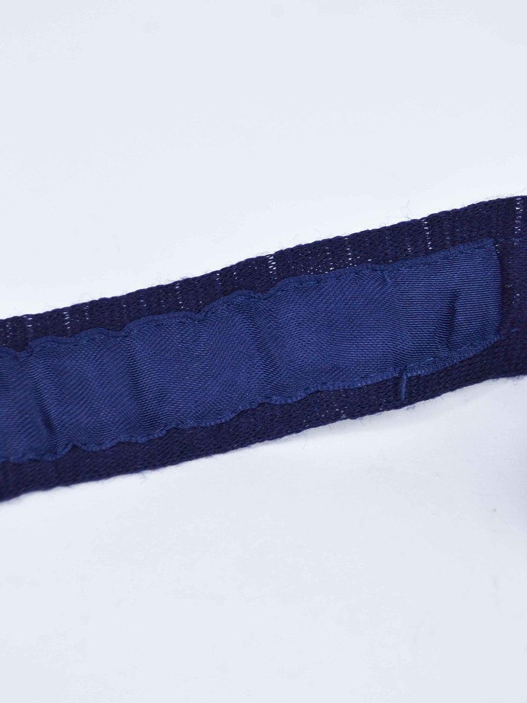1970s blue wool Lacoste narrow tie W22050606  Lacoste 