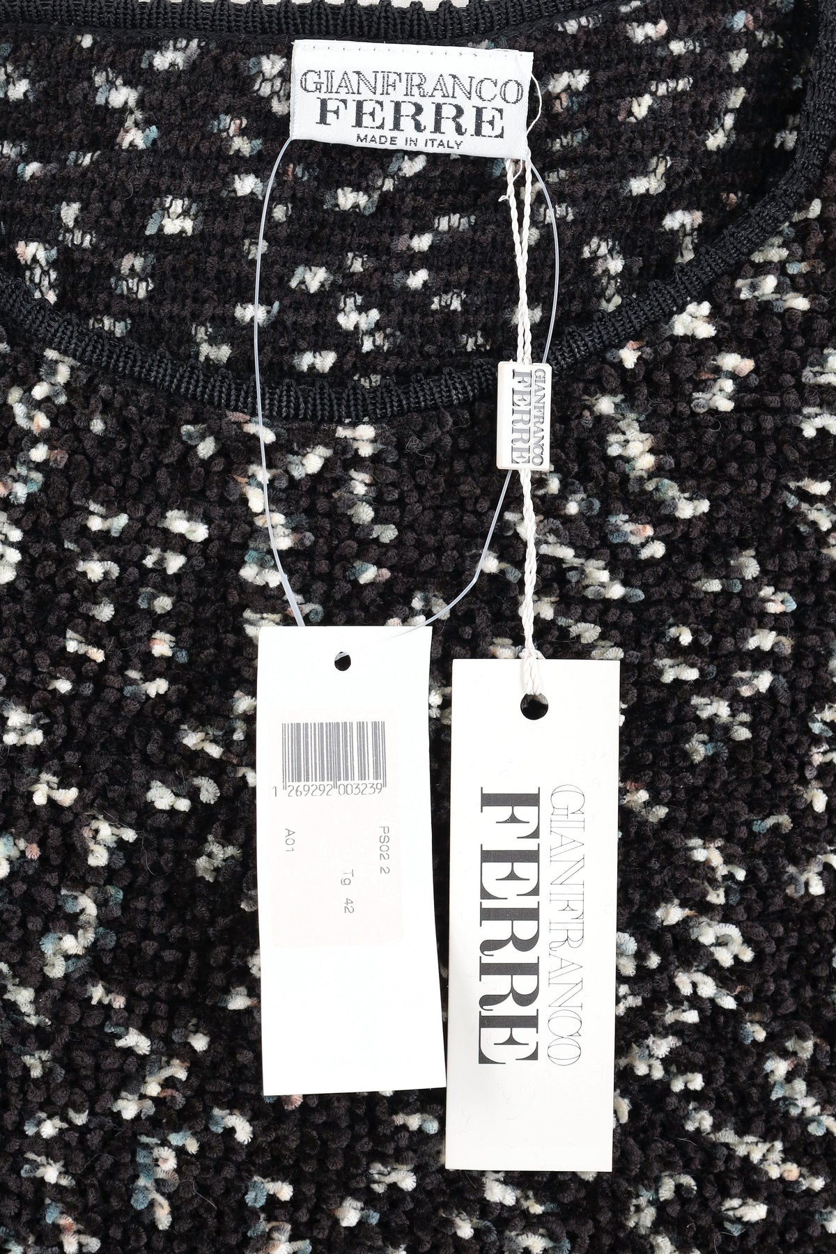 Gianfranco Ferrè Oversize Chenille Jumper