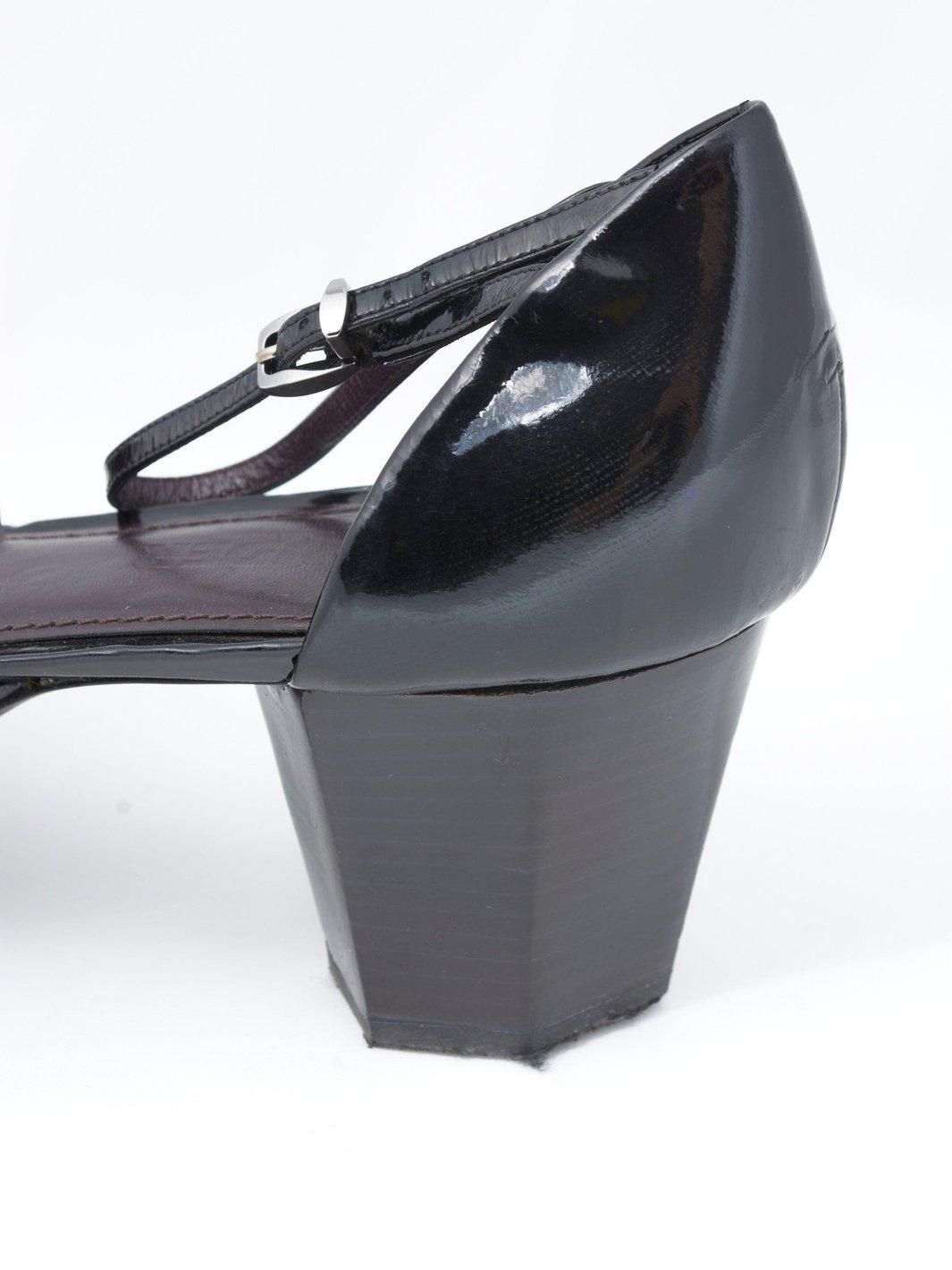 Y2K Jil Sander black pump with wedge M1704509  Jil Sander 