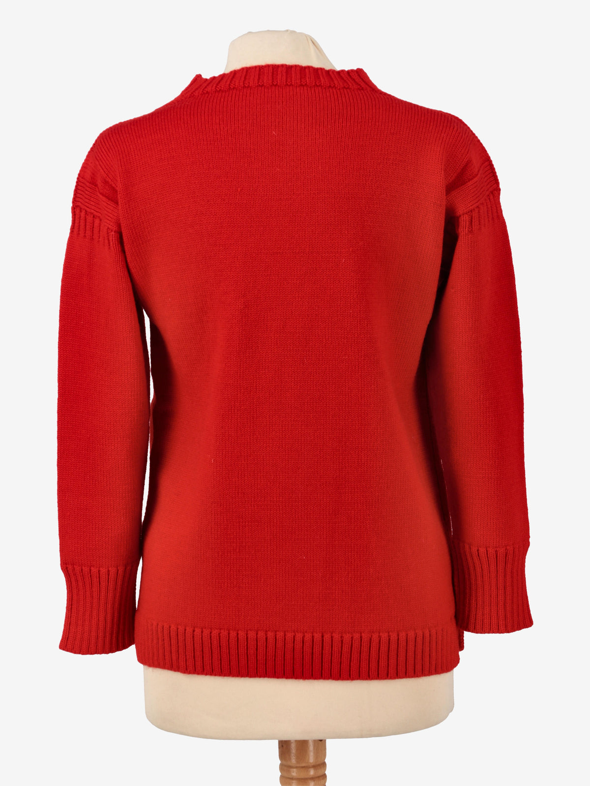Vintage Red Wool Jumper WCV041224.36  Vintage 
