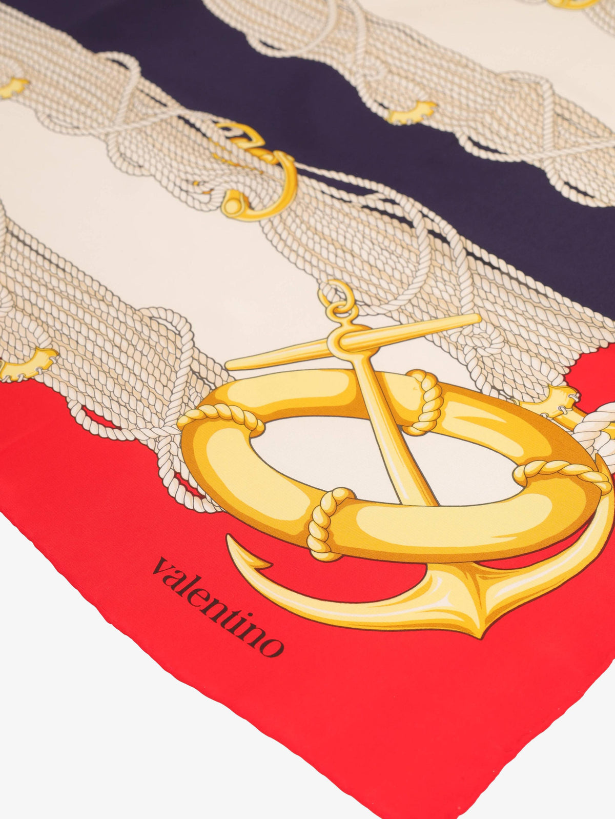 Valentino Sailor Print Foulard WCV300625.27  Valentino 